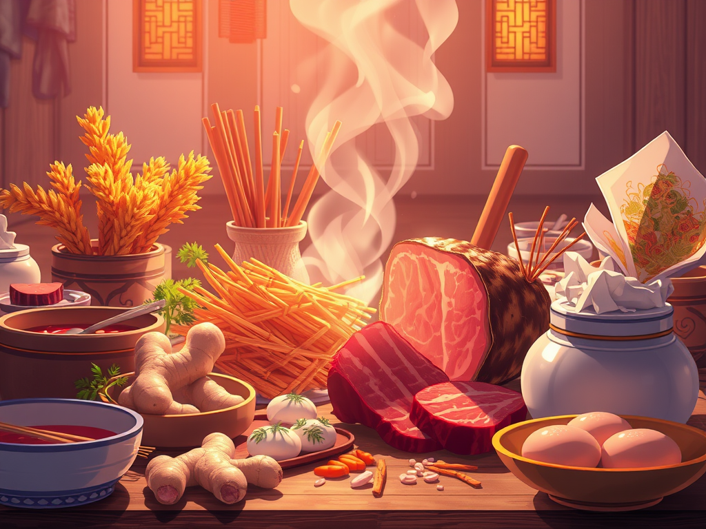 buffet délicieux d'aliments conseillé pour renforcer la rate