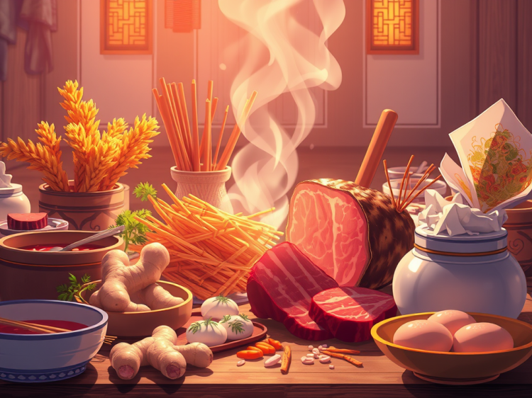 buffet délicieux d'aliments conseillé pour renforcer la rate